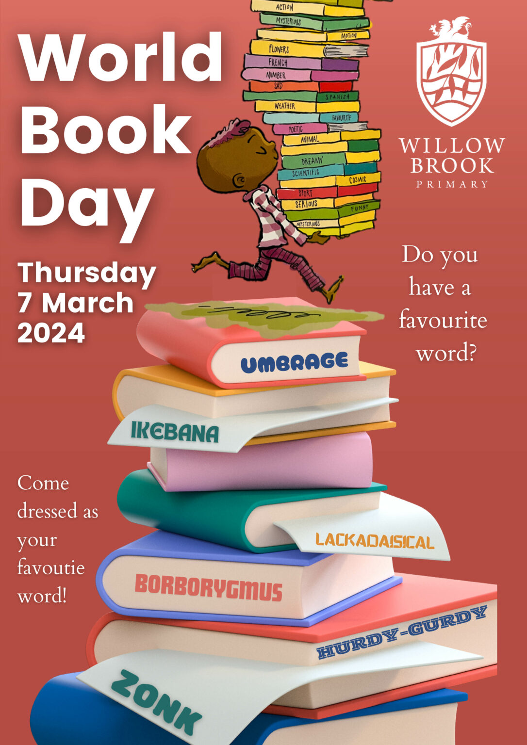 World Book Day 2024 Willow Brook Primary
